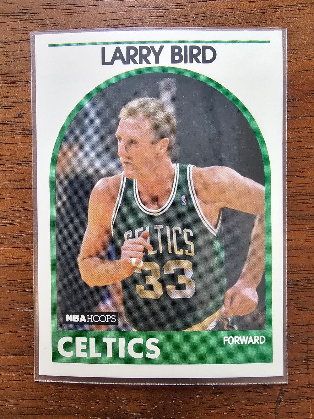 Larry Bird 1989-1990 NBA Hoops #150 - Boston Celtics - NBA - HOF - Fresh Pull